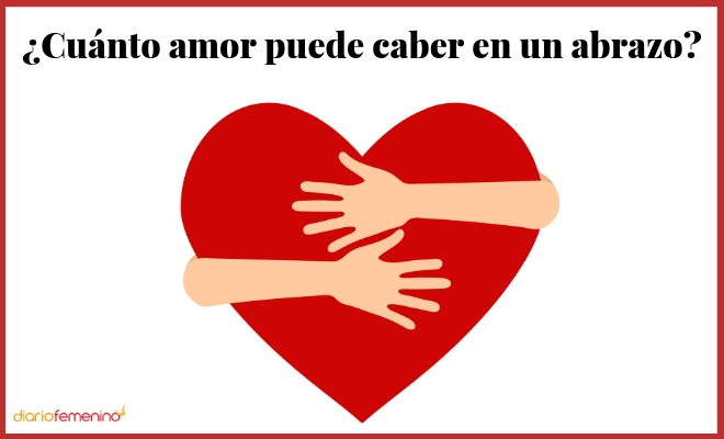 Frase sobre los abrazos para Instagram